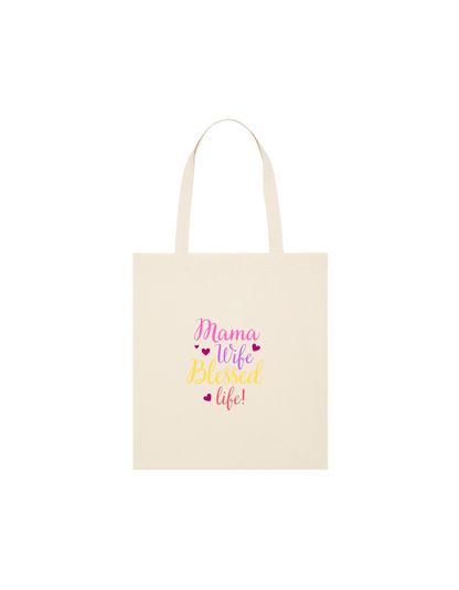 Personalised cotton tote bag